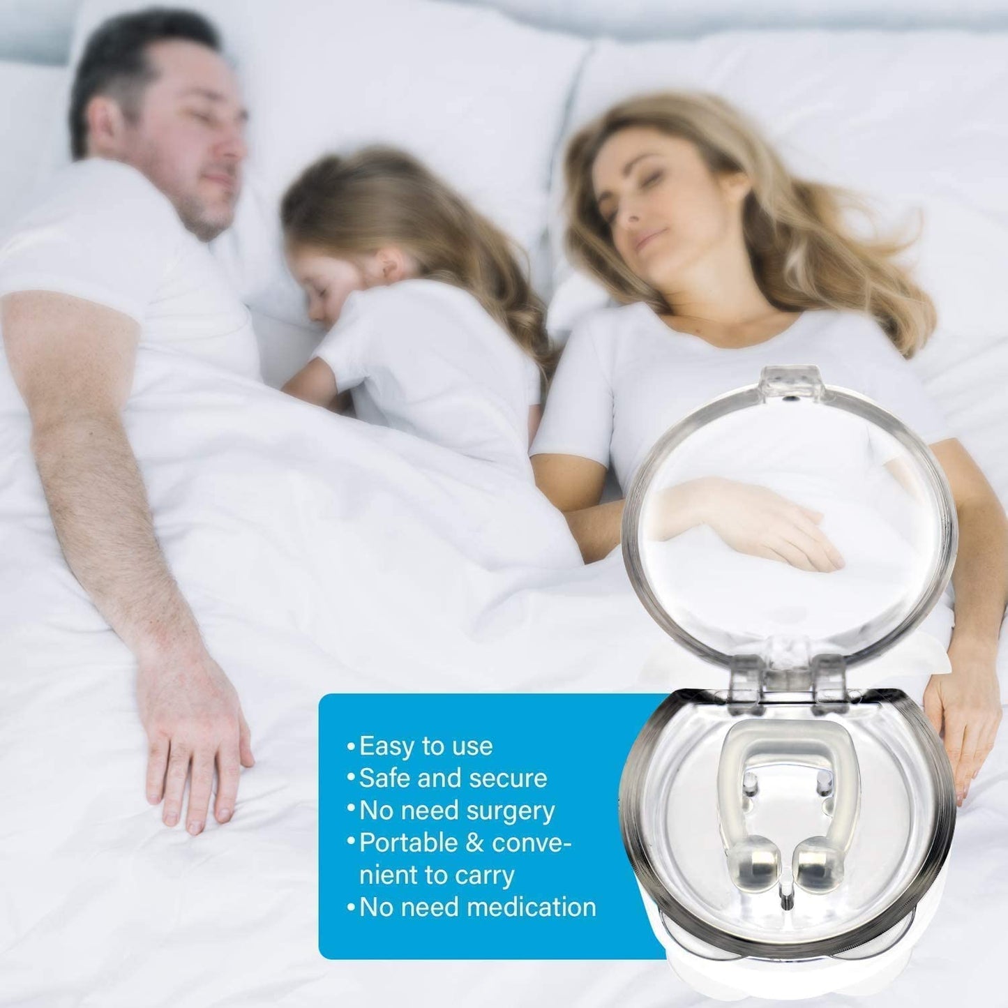 Magnetic Anti-Snoring Nose Clip | Comfortable & Effective Solution π