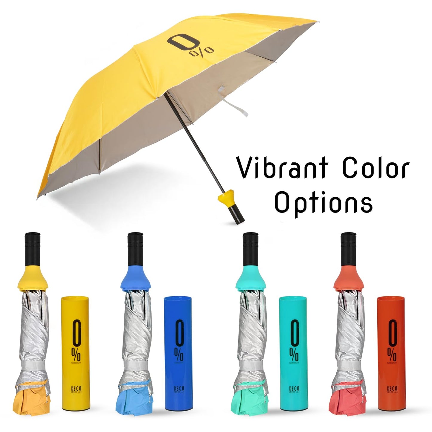 Compact Wine Bottle Folding Umbrella ππ· | Lightweight, Stylish and Travel-Friendly π