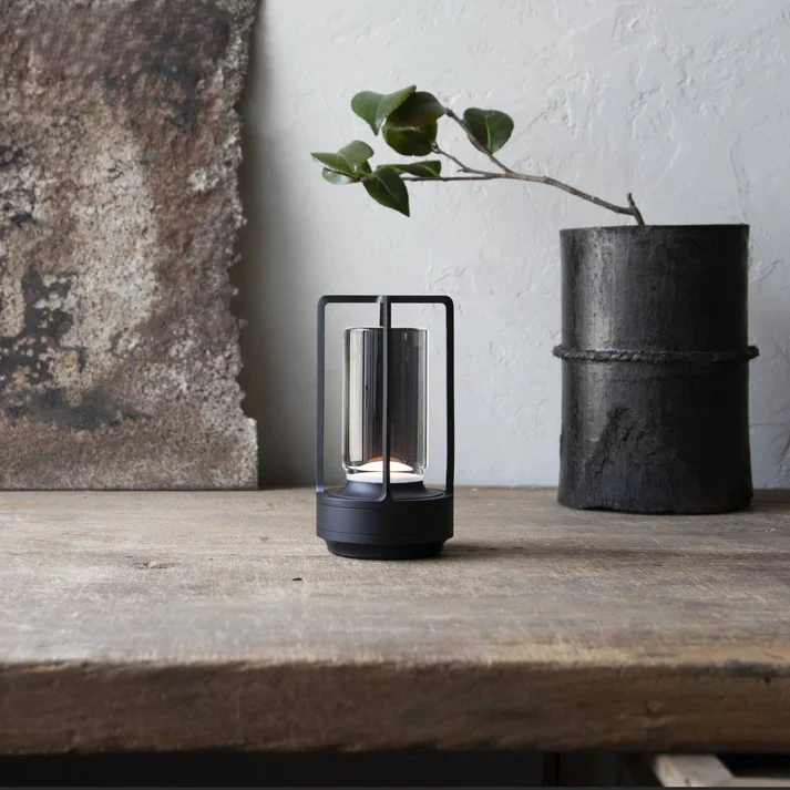 Elegant Gold Rechargeable LED Lantern Lamp 1803A 🏮✨ | Portable & Stylish