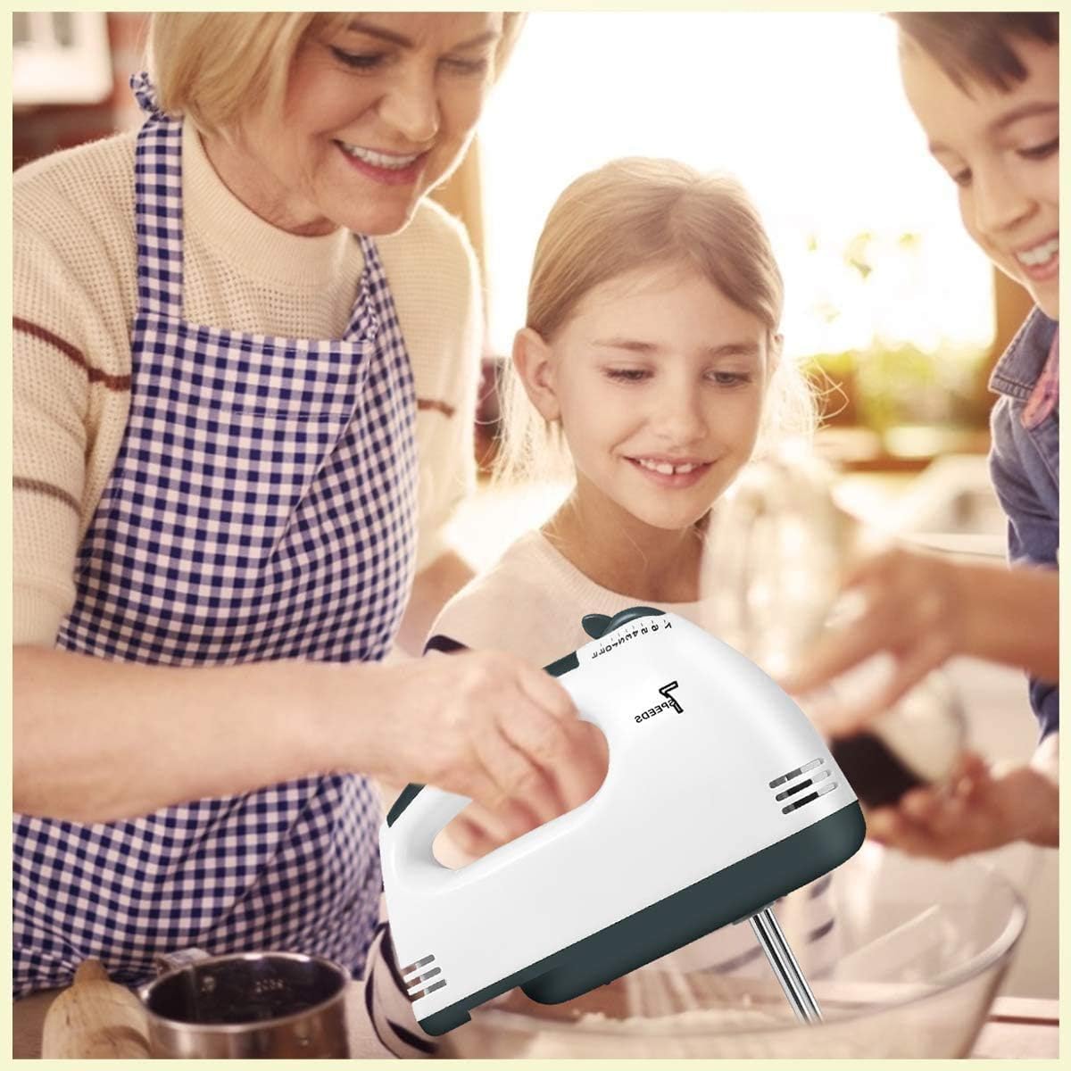 Scarlett 7-Speed Electric Hand Mixer | Lightweight & Versatile Kitchen Companion β¨π°