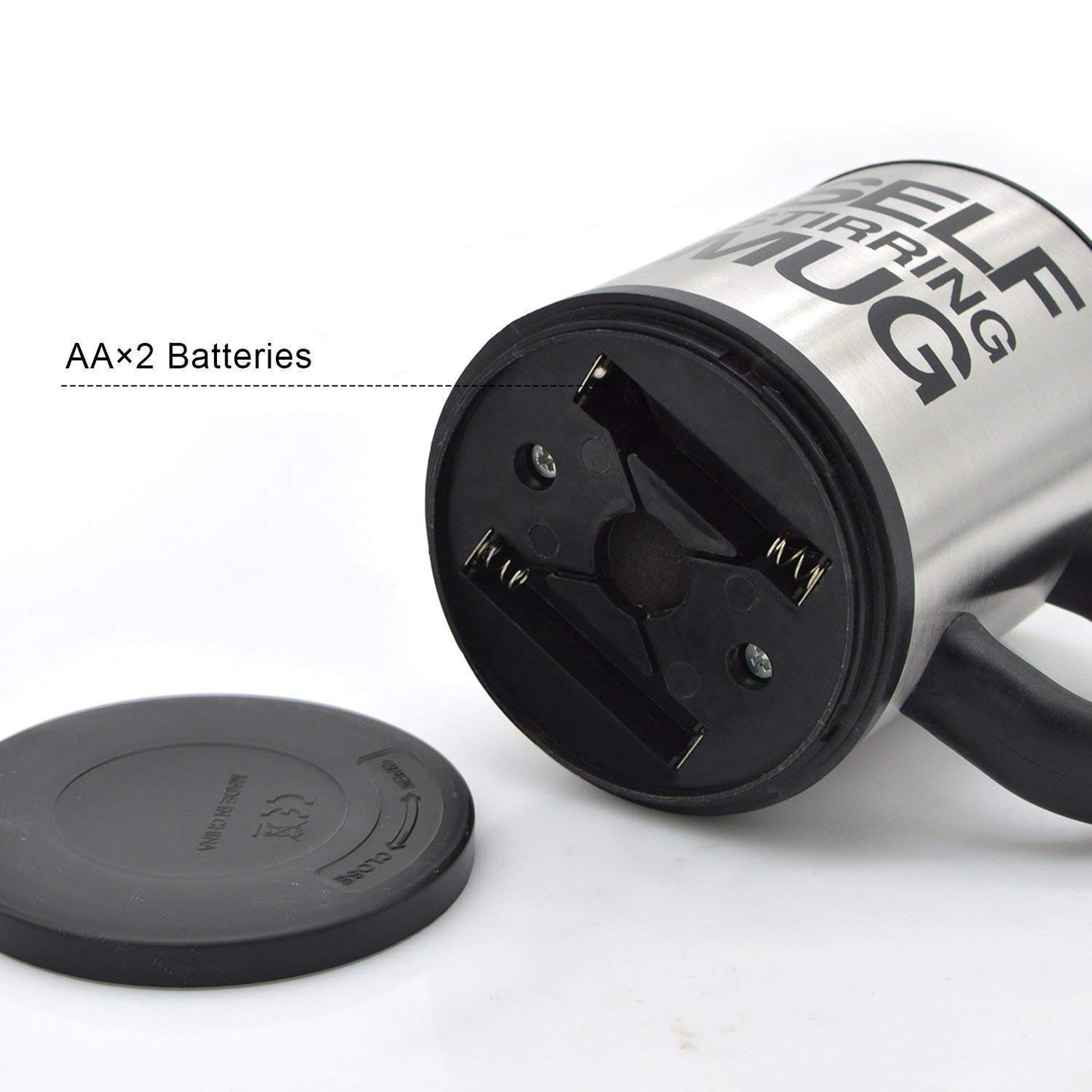Self-Stirring Coffee Mug ☕️✨| Automatic Mixing, Stainless Steel Insulated Travel Cup