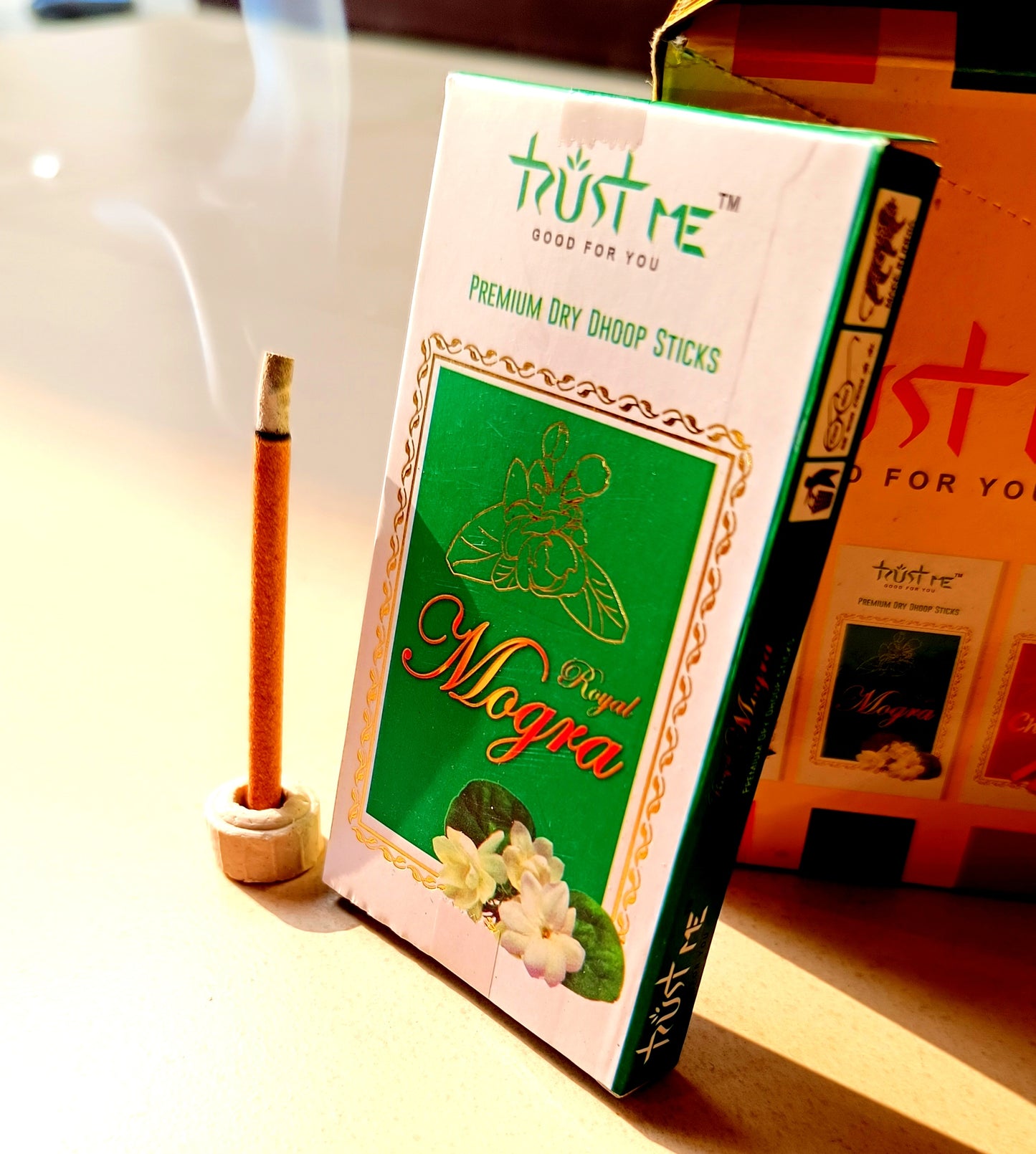 TRUSTME Premium Dry Dhoop Sticks | 6 Divine Fragrances for Peace & Positivity! 🕉️
