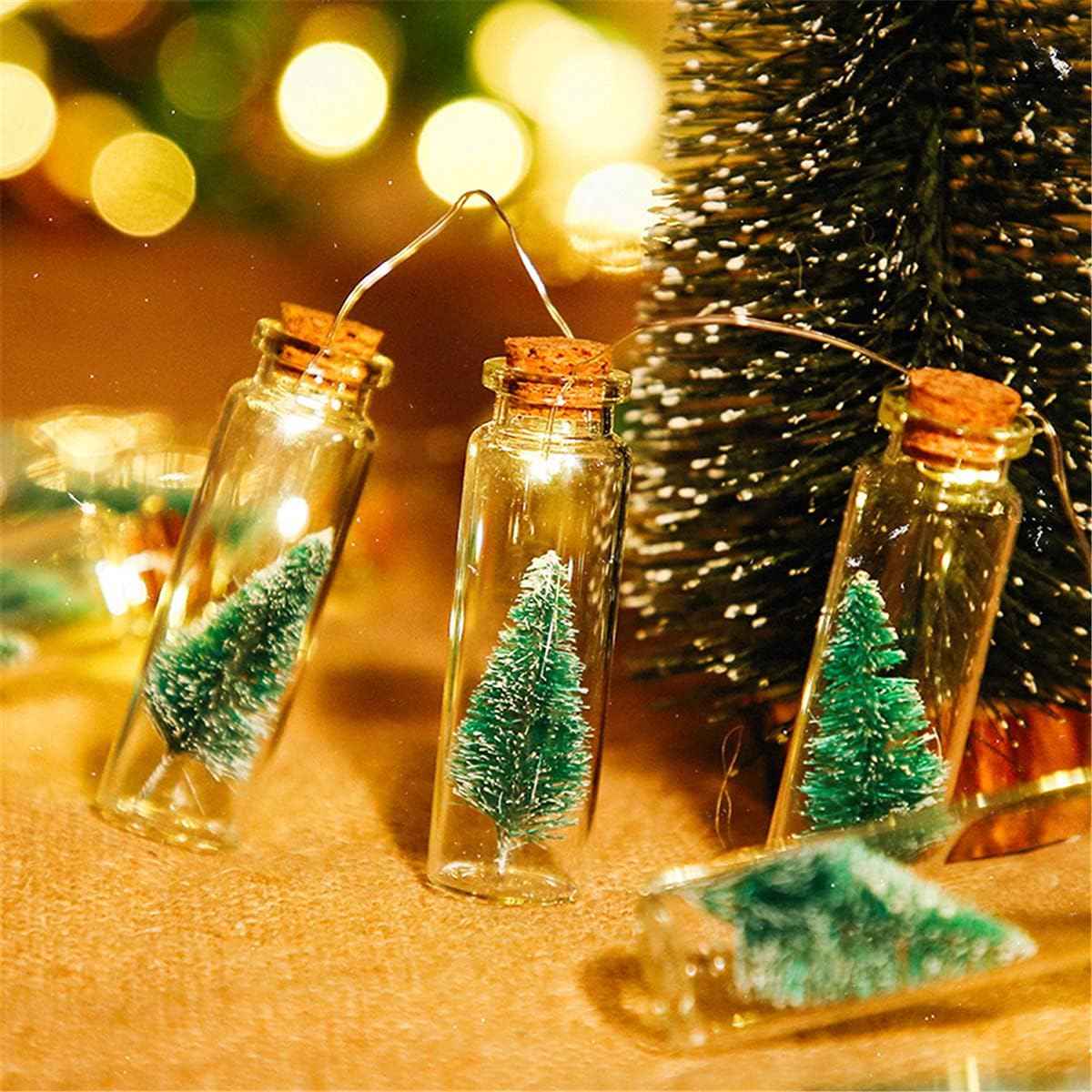 Wishing Bottle LED Christmas Lights π| Magical Glow for the Holidays β¨