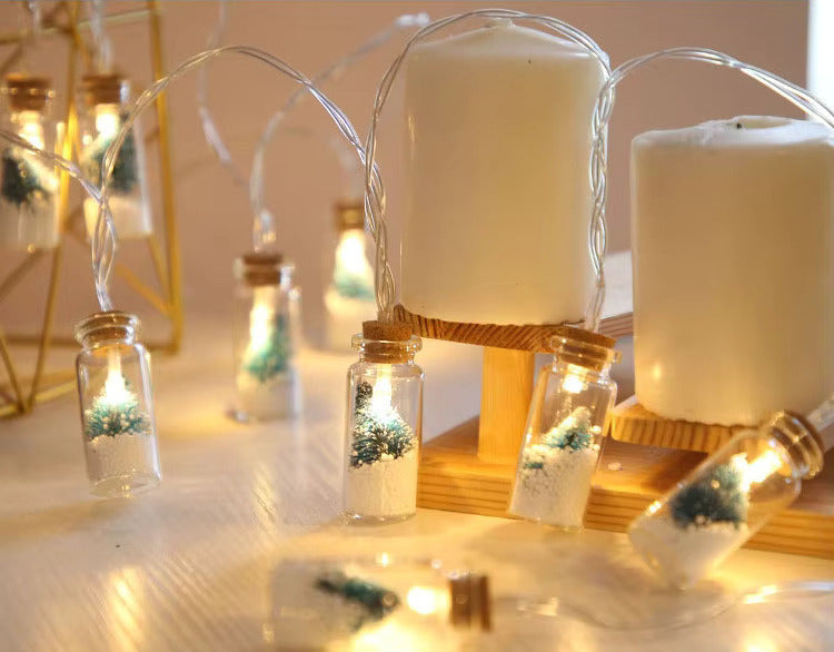 Wishing Bottle LED Christmas Lights π| Magical Glow for the Holidays β¨