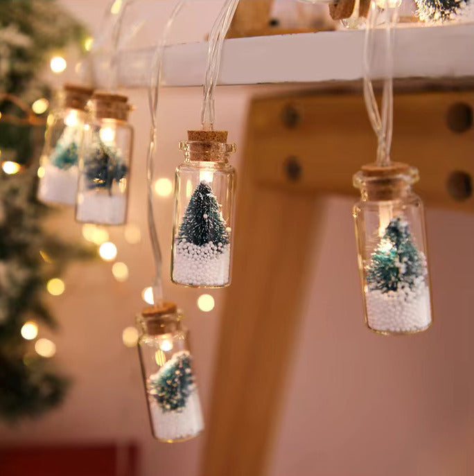 Wishing Bottle LED Christmas Lights π| Magical Glow for the Holidays β¨