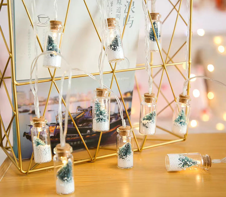 Wishing Bottle LED Christmas Lights π| Magical Glow for the Holidays β¨