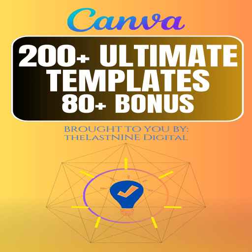 🎉 The Ultimate Canva Templates Bundle | 200+ Templates for Life & Business Need🌟