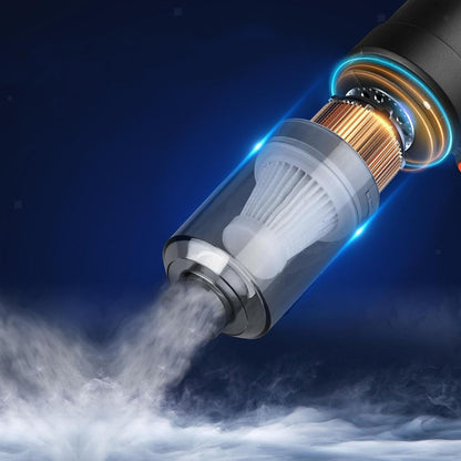 3-in-1 Wireless Car Vacuum Cleaner with Blower 🌬️| USB Rechargeable, Portable & Lightweight 🚗✨