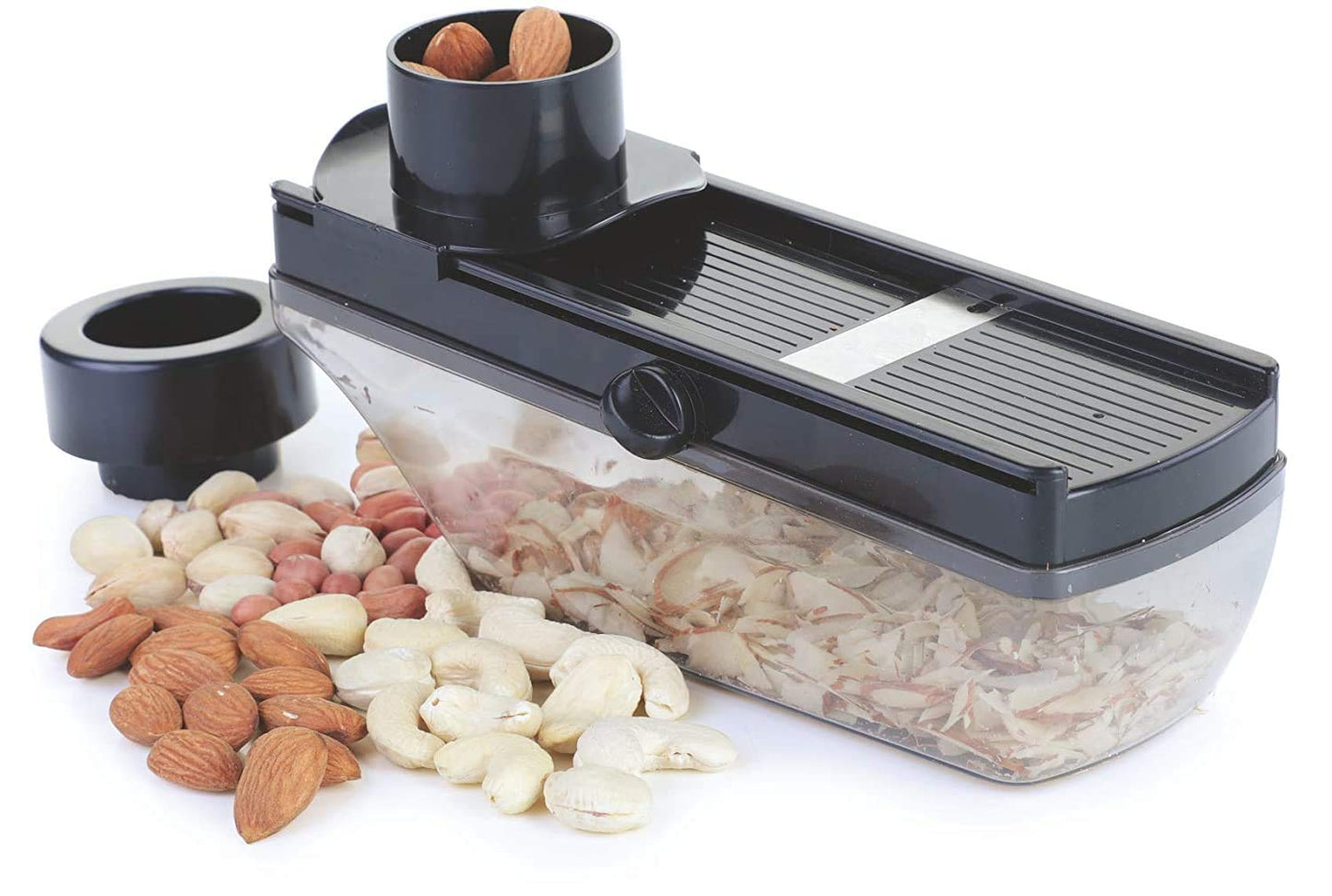 Adjustable Dry Fruits Slicer | Stainless Steel Blades & Holder 🥒🍎