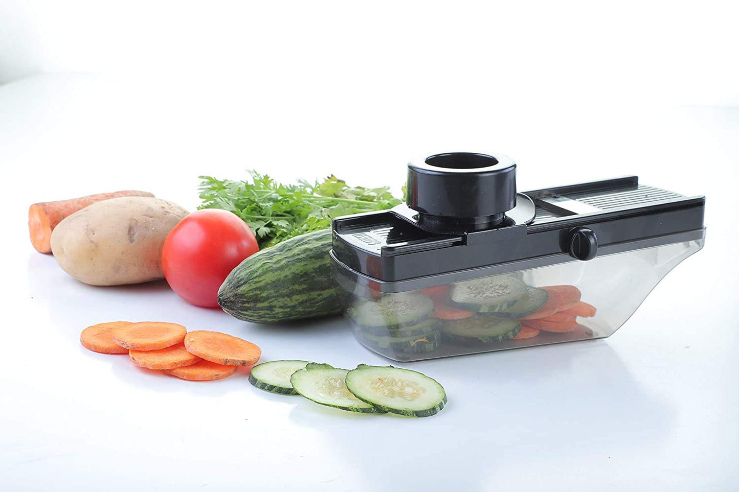 Adjustable Dry Fruits Slicer | Stainless Steel Blades & Holder 🥒🍎