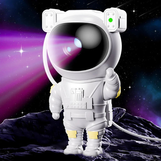 Astronaut Galaxy Projector with Remote 🚀| 360° Nebula Night Light for All Ages 🌌