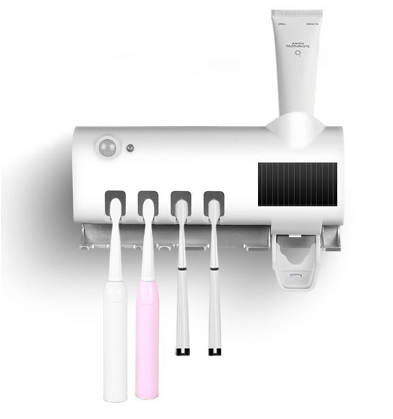 Smart 3-in-1 Automatic Toothpaste Dispenser & UV Sterilizer | Hygienic, Smart Toothbrush Holder 🦷✨