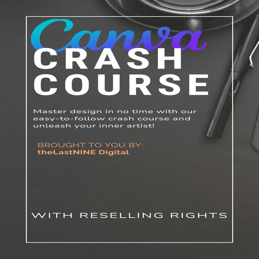 Canva Crash Course | Design Like a Pro 🎨| With PLR Resell Rights