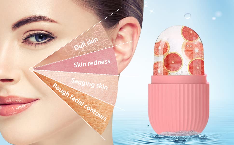 Ice Roller for Glowing Skin & Puffy Eyes ❄️✨ | Reusable, Unbreakable & Skin-Friendly