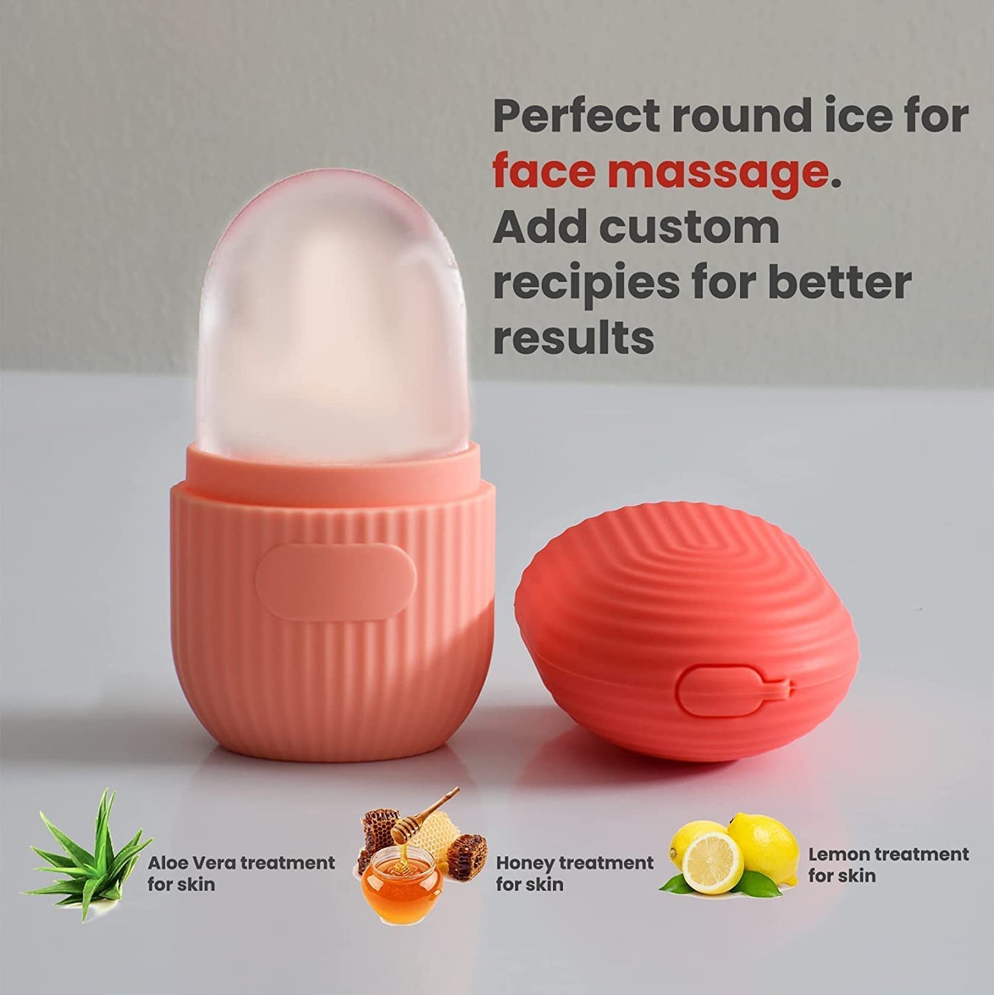 Ice Roller for Glowing Skin & Puffy Eyes ❄️✨ | Reusable, Unbreakable & Skin-Friendly
