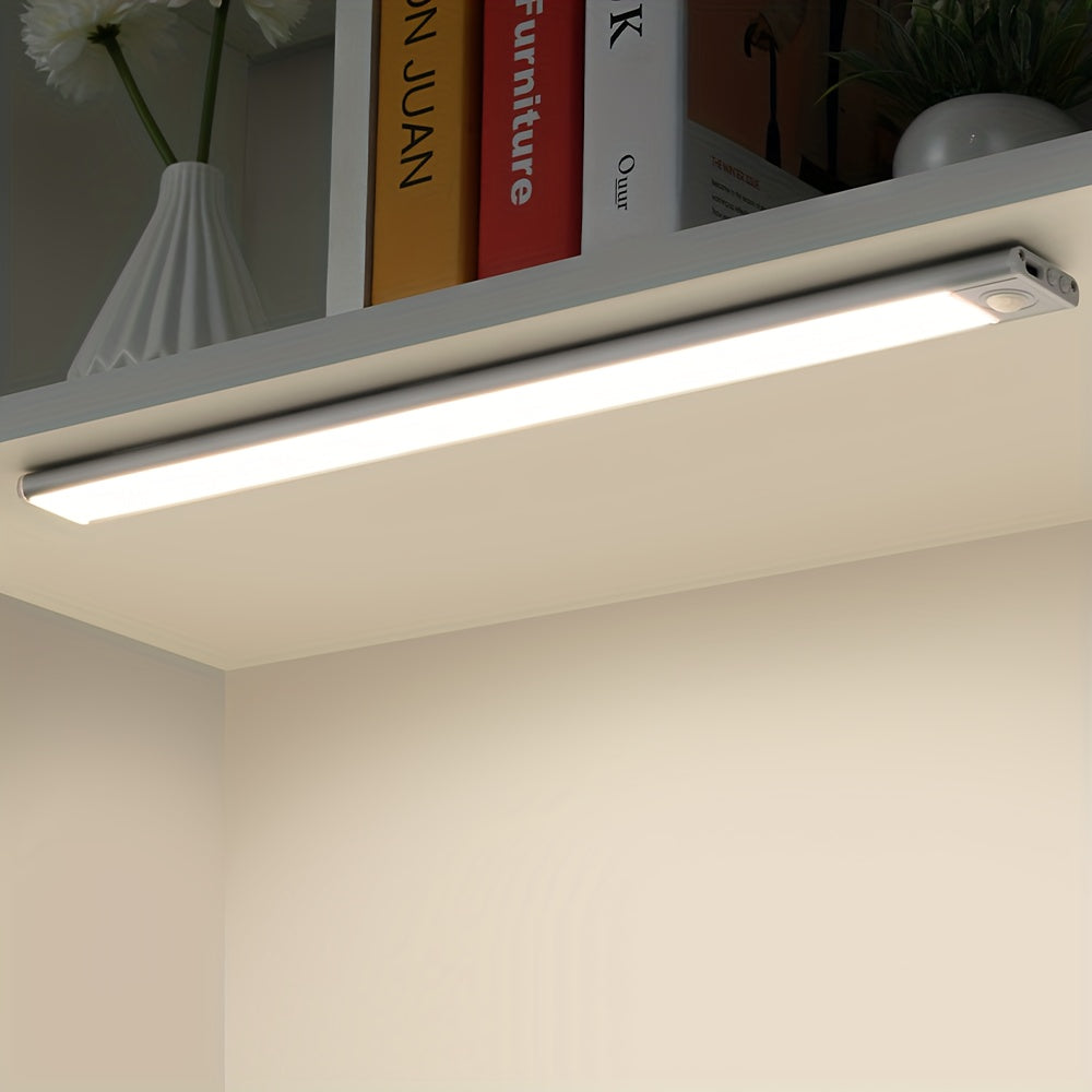 Magnetic LED Motion Sensor Light Strip | Adjustable Brightness & Easy Install 💡