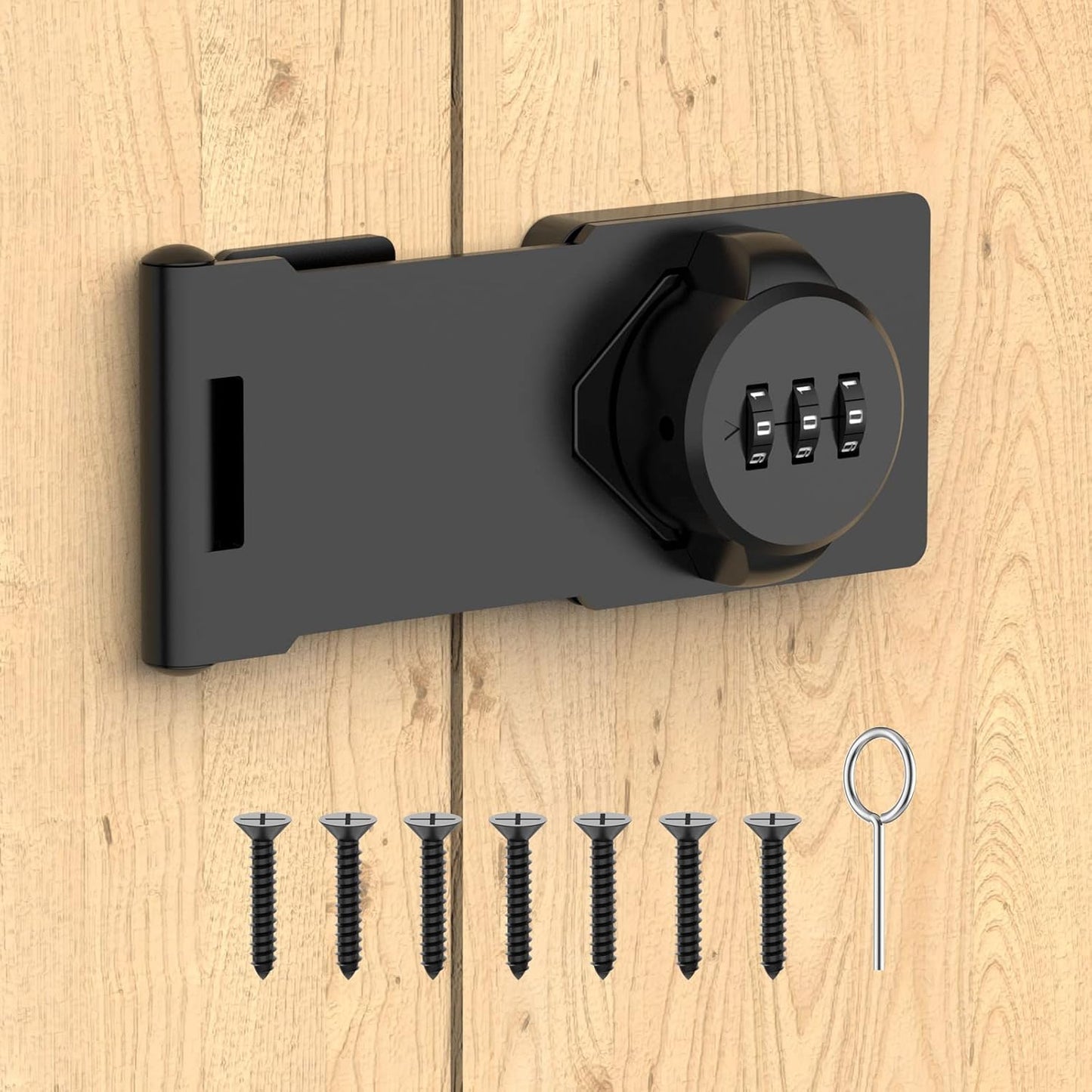 Mechanical Combination Lock for Cabinets, Gates, & Small Doors | Keyless, Durable, and Secure 🔒