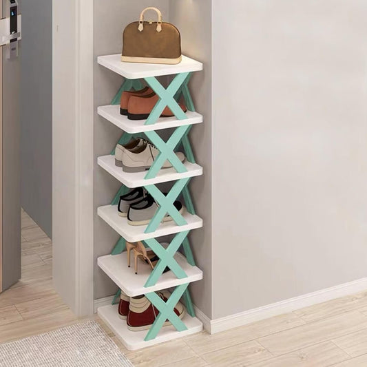 Stylish Stackable Shoe Rack | Adjustable, Space-Saving Organizer for All Needs 🥿✨