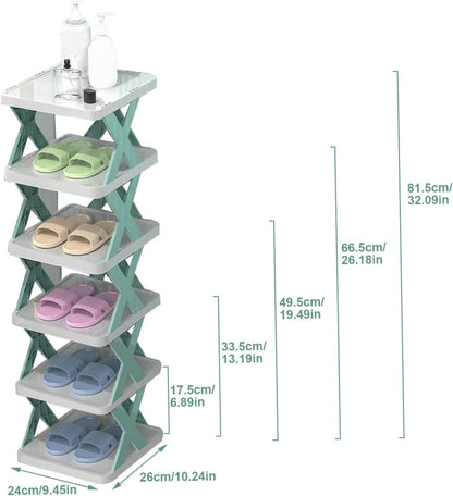 Stylish Stackable Shoe Rack | Adjustable, Space-Saving Organizer for All Needs 🥿✨