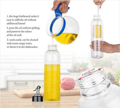 BPA-Free 1L Oil Dispenser | Durable, Leak-Proof, and Precision-Pour for Effortless Cooking 🌿🍶