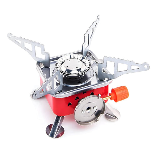 Portable Camping Gas Stove 🔥 Lightweight, Foldable & Powerful | 2800W Outdoor Cooking