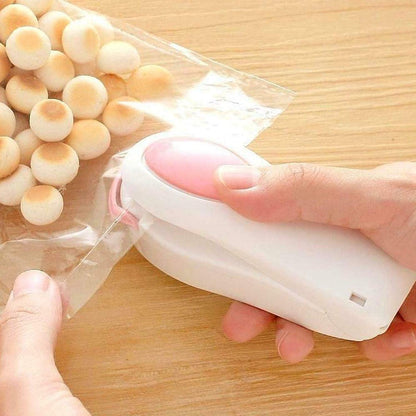 Portable Mini Heat Sealing Machine | Keep Food Fresh & Snacks Sealed 🍟✨