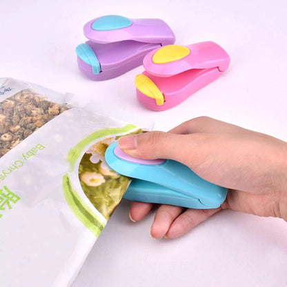 Portable Mini Heat Sealing Machine | Keep Food Fresh & Snacks Sealed 🍟✨