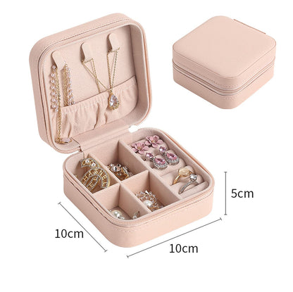 Premium Jewellery Organizer PU Leather Box | Compact, Stylish, & Gift-Ready ✨