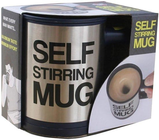 Self-Stirring Coffee Mug ☕️✨| Automatic Mixing, Stainless Steel Insulated Travel Cup